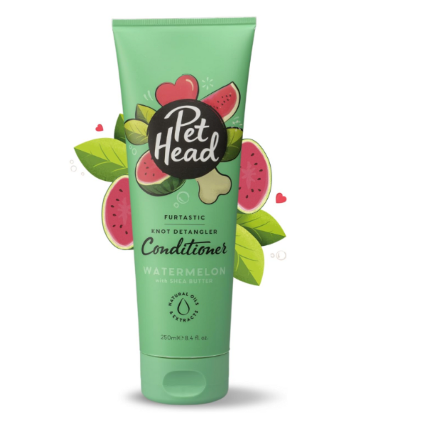 PET Head Furtastic Conditioner for Dogs 250ML, Watermelon Scent
