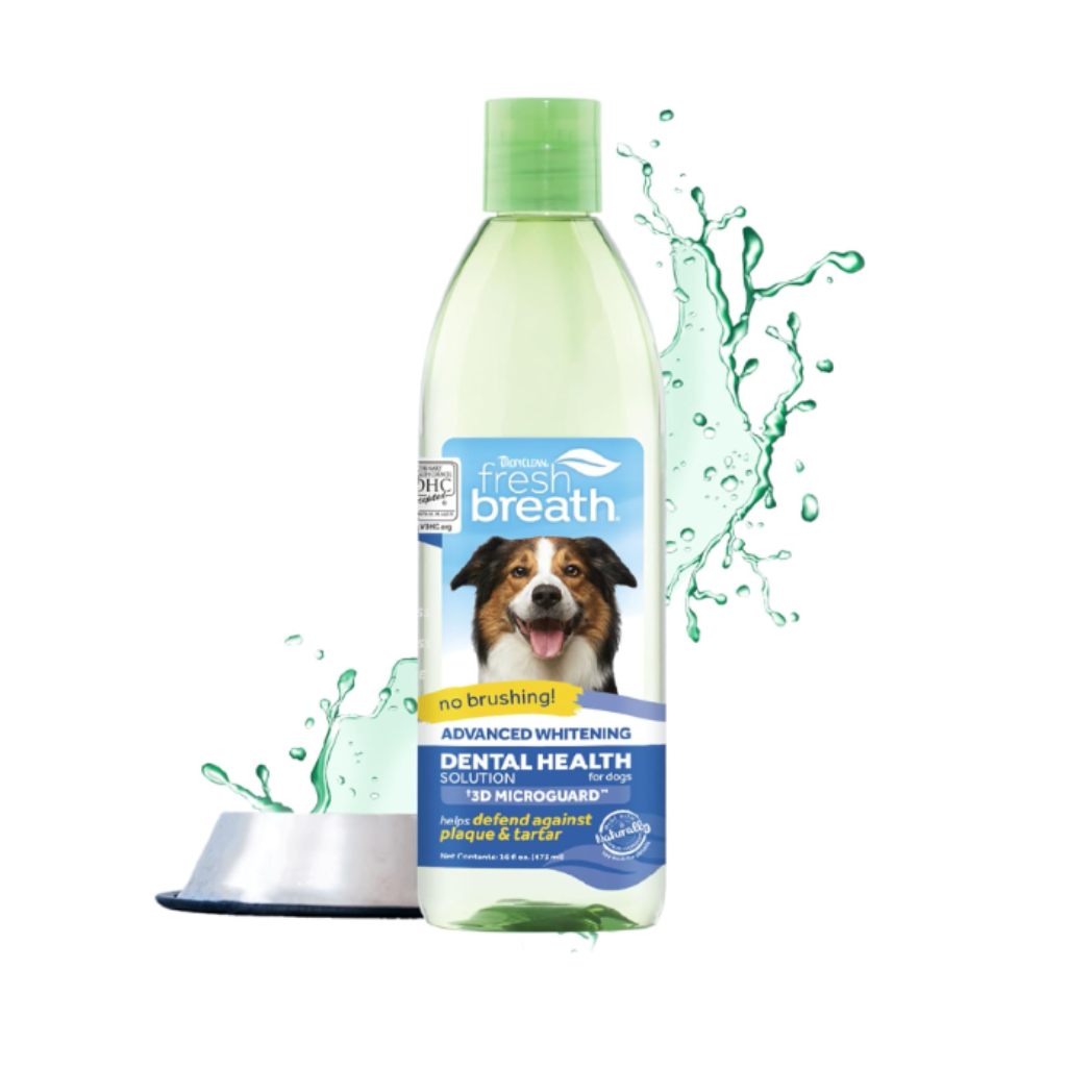 TropiClean Fresh Breath Advanced Whitening 16oz