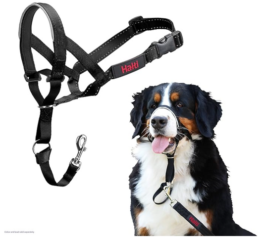 Halti Headcollar Size 4, Black - Large Dogs