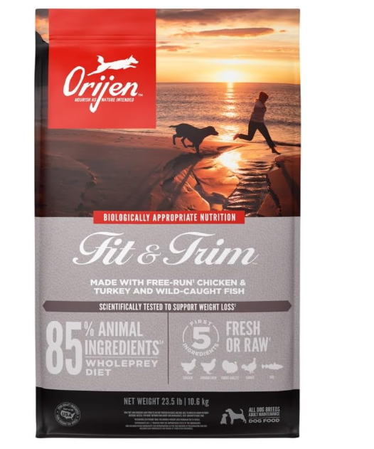 ORIJEN Fit & Trim Dry Dog Food 23.5lb