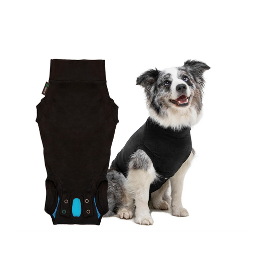 Recovery Suit S dog L-43cm BLACK