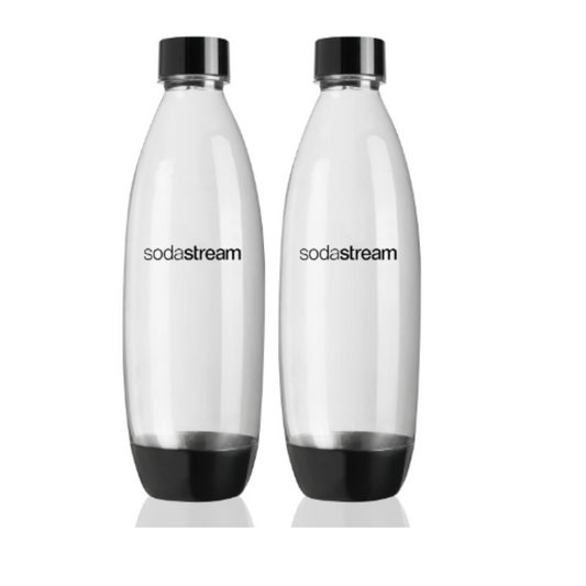 Soda Stream Sparkling Water Machines Bottles Twin Pack