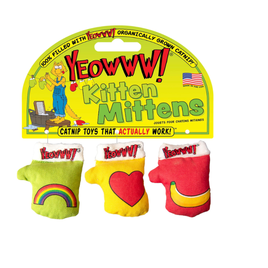 Yeowww! Kitten Mittens - 3 count