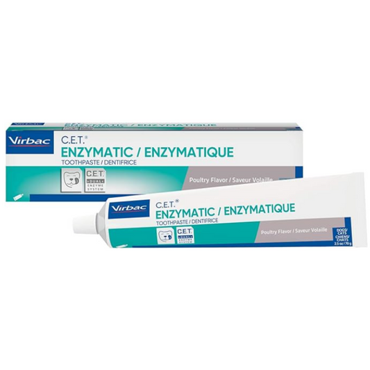 Virbac CET Enzymatic Toothpaste, Poultry Flavor - 2.5 oz