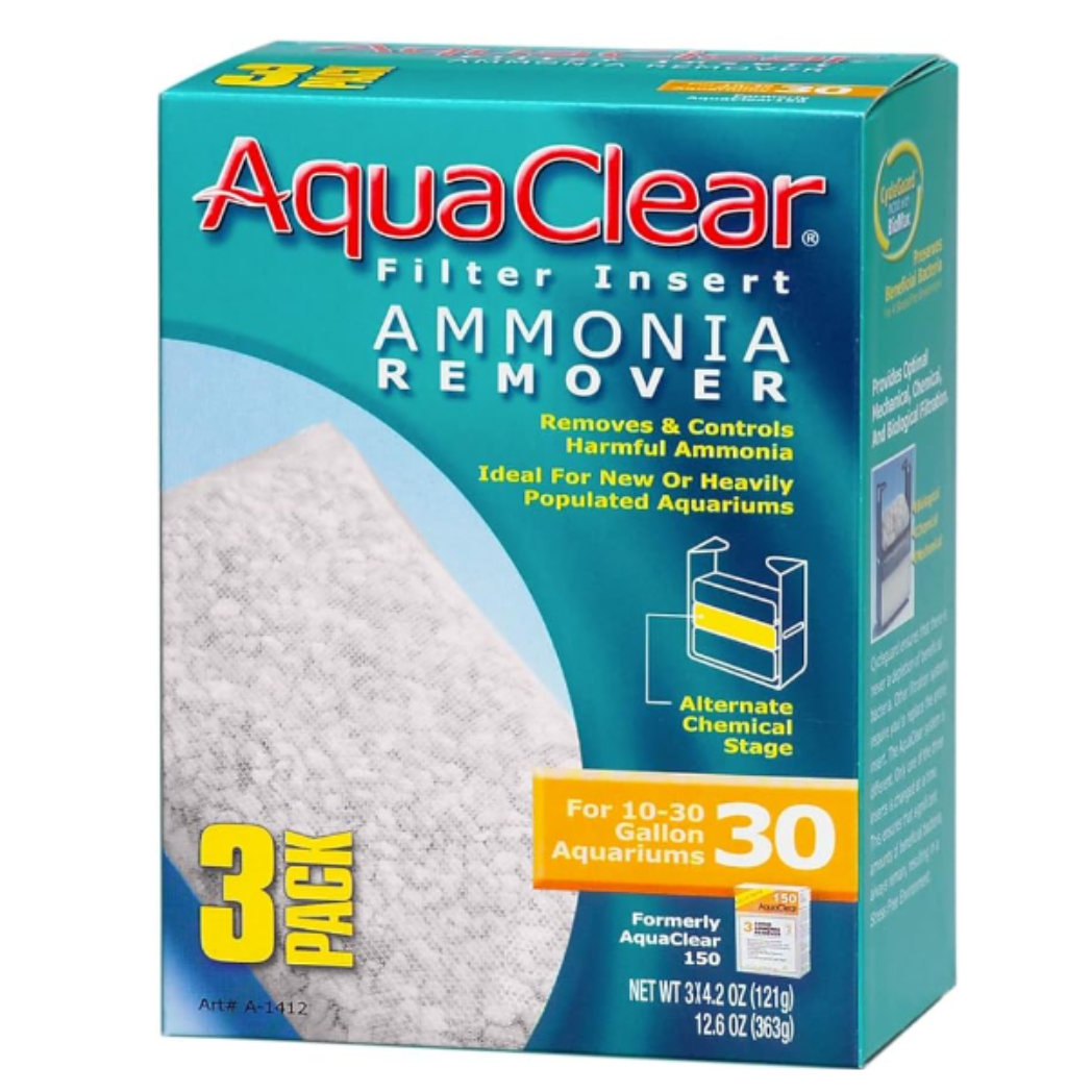 AquaClear 30 Ammonia Remover Filter Insert (3-Pack)