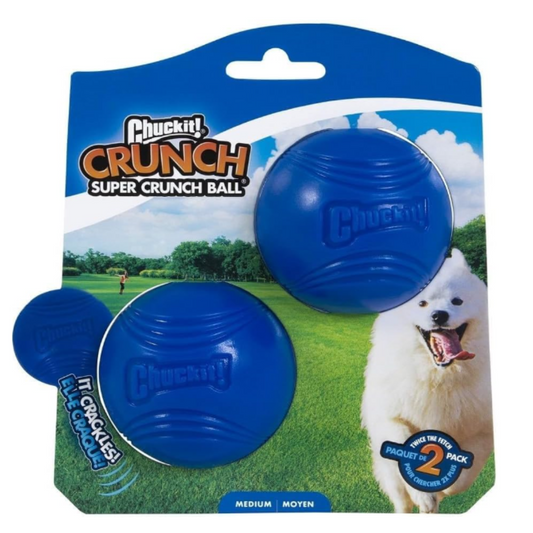 Chuckit Super crunch ball pack of 2