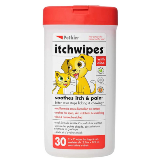 Petkin Pet Itchwipes - 30 ct.