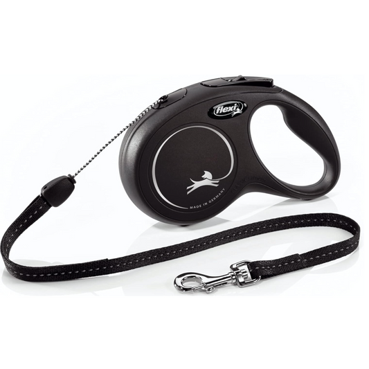 Flexi New Classic Retractable Cord Leash for Dogs - 26 ft. Small, Back