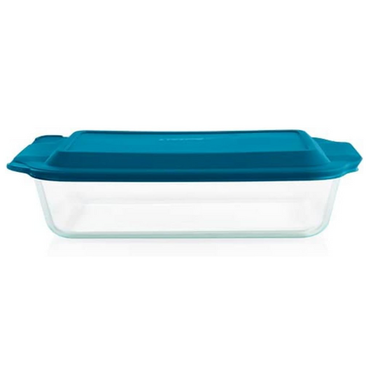 Pyrex Deep 9x13-Inch Glass Baking Dish with Lid