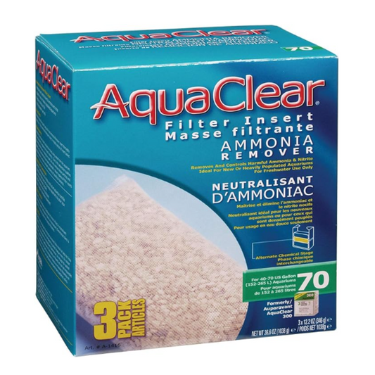 AquaClear 70 Ammonia Remover Filter Insert (3-Pack)