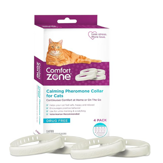 Comfort Zone Cat Calming Collar (4-Pack)