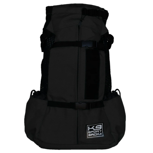 K9 Sport Sack | Adjustable Backpack Air 2, Extra-Small - Jet Black