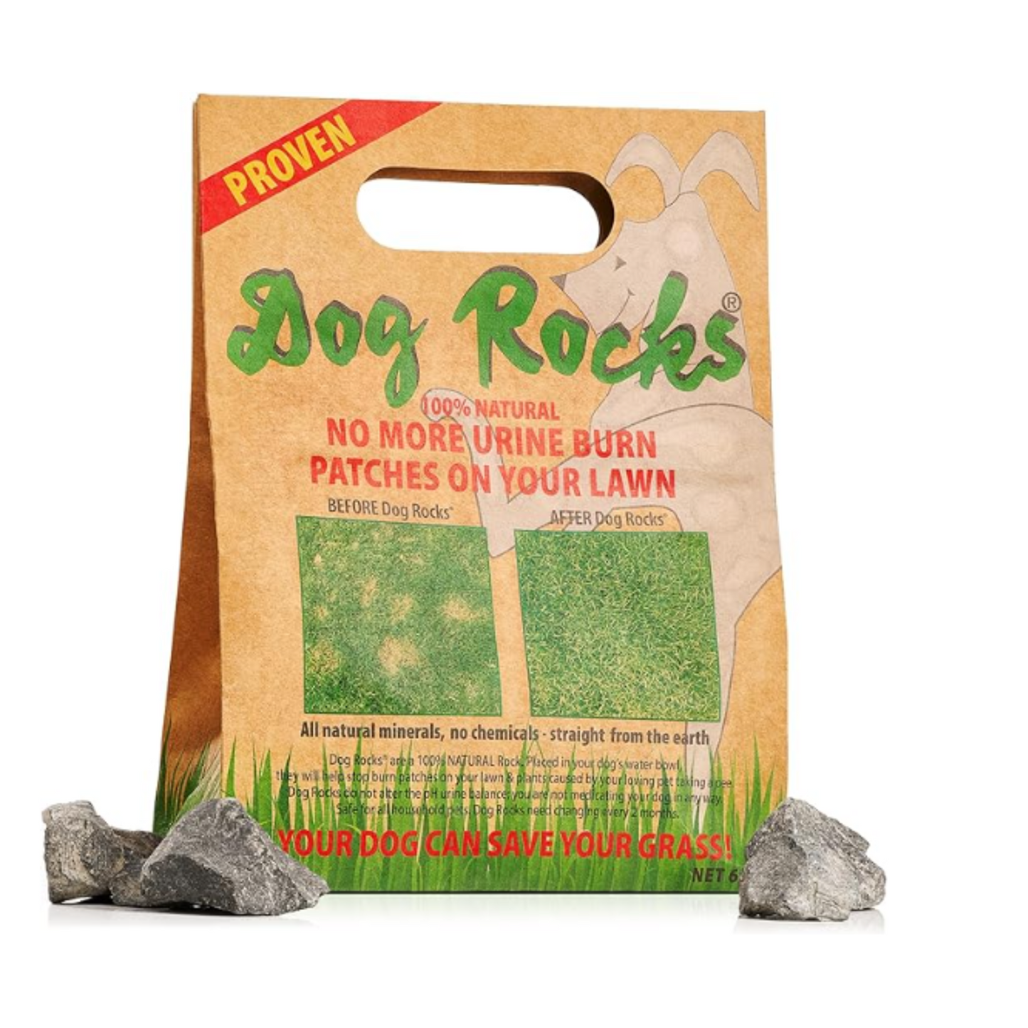 Dog Rocks Dog Pee Grass Neutralizer - 600g