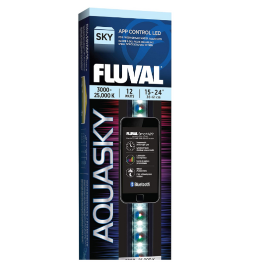 Fluval Aquasky 2.0 Bluetooth LED, 12W, 15-24″ / 38-61 cm