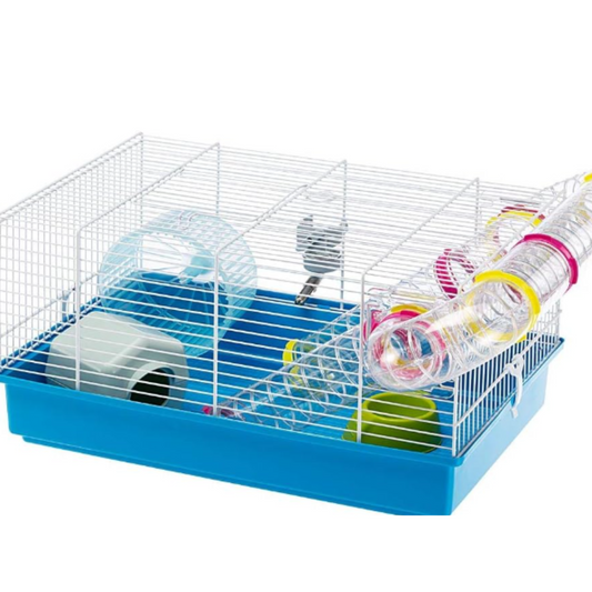 Ferplast Rodent cage Paula, Blue 46x29.5x (h) 24.5 cm