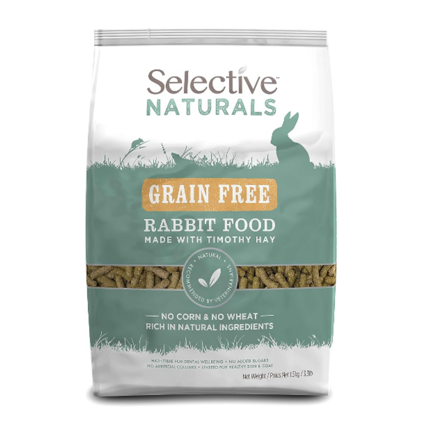 Selective Naturals Grain Free Rabbit Food - 1.5kg