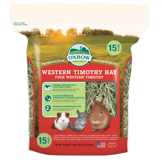 Oxbow Animal Health Western Timothy Hay - 15 oz.