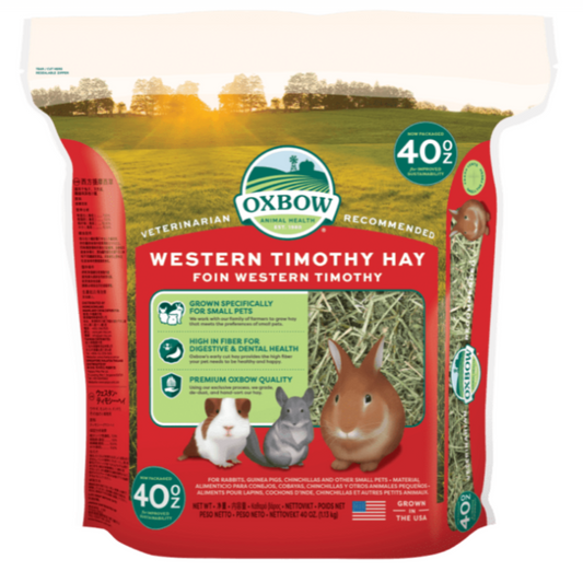 Oxbow Animal Health Western Timothy Hay - 40 oz.