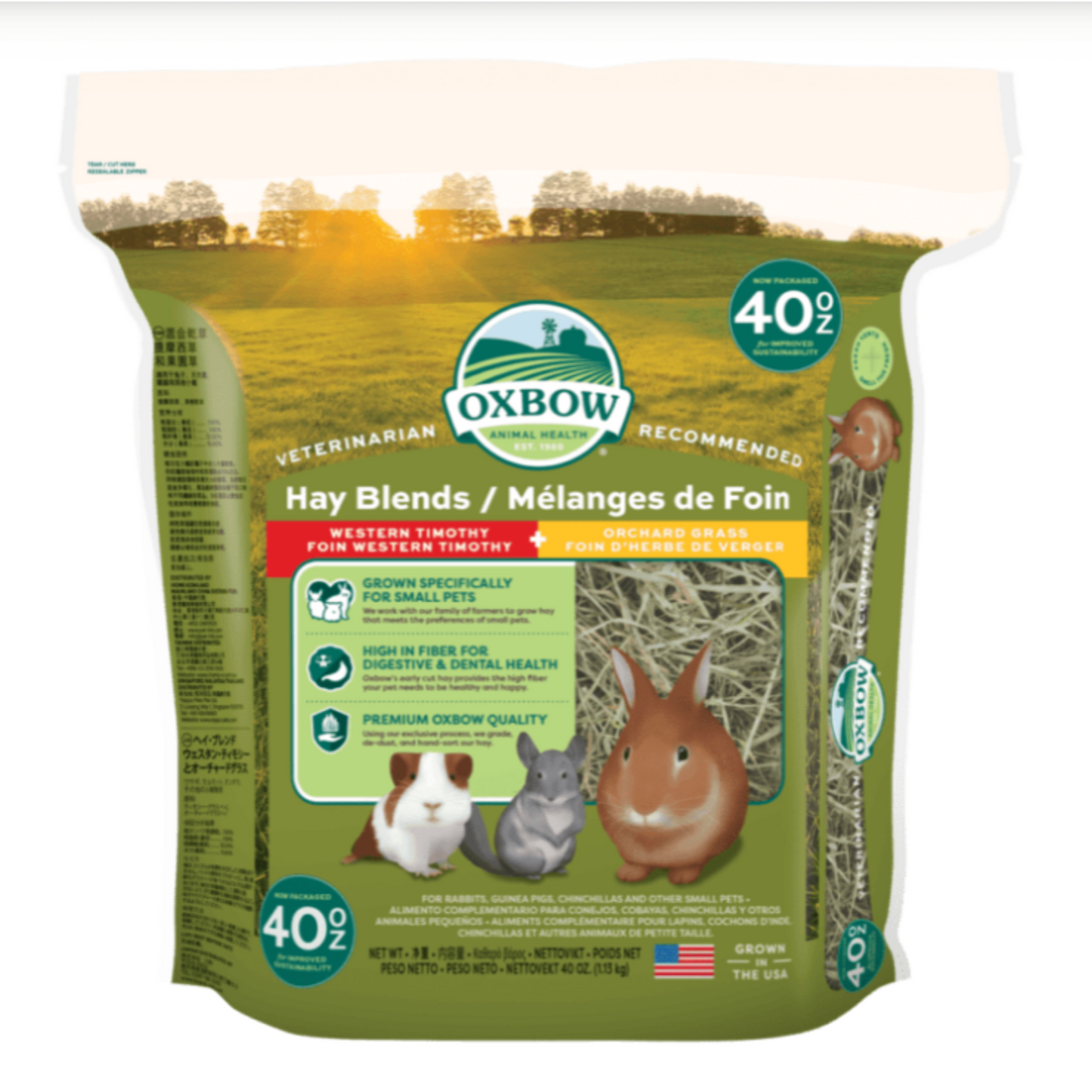 Oxbow Animal Health Hay Blends - 40 oz.