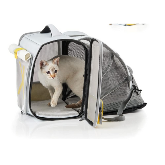 PETKIT Soft-Sided Cat Backpack Carrier for Large Cats Small Dogs