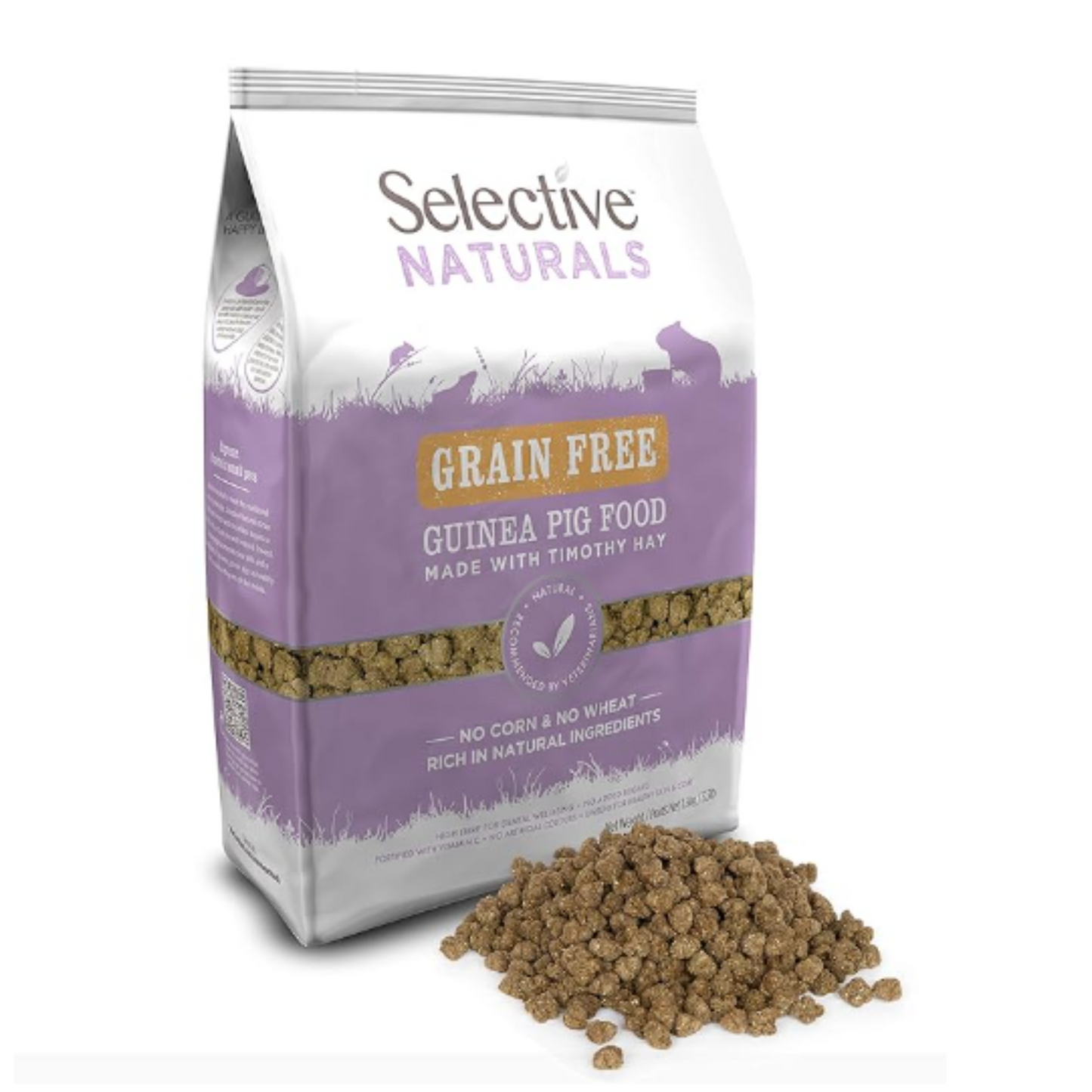 Selective Naturals Grain Free Guinea Pig Food - 1.5kg