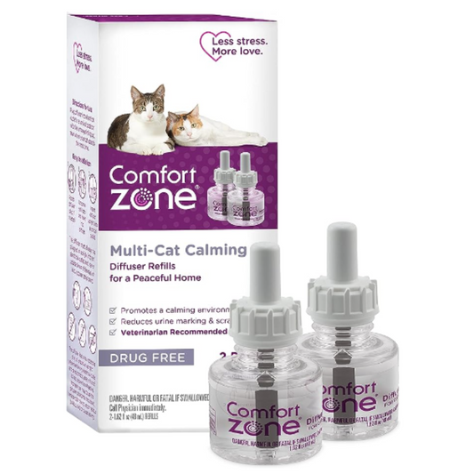 Comfort Zone Multi-Cat Calming Diffuser Refill (2-Pack)