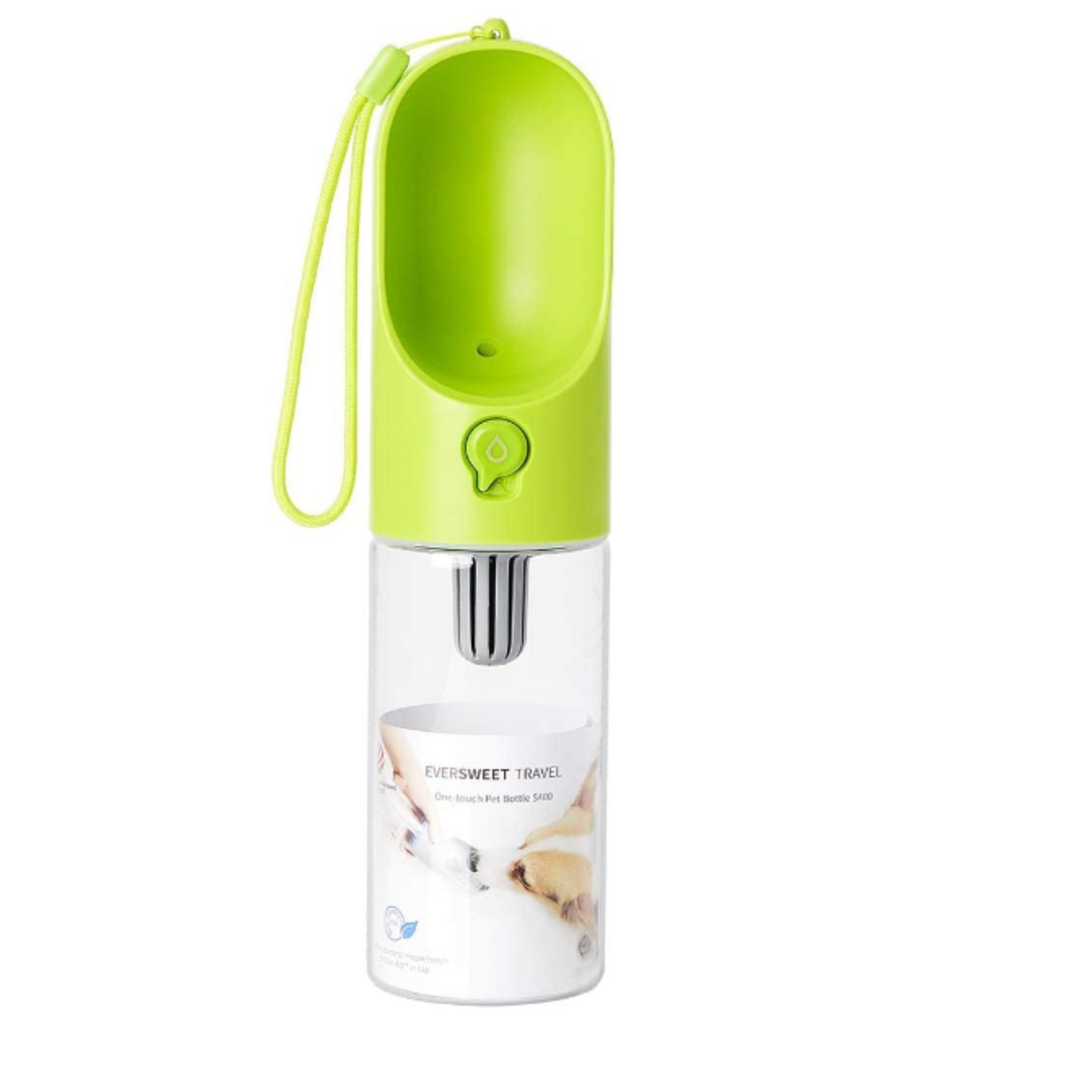 PETKIT Dog Water Bottle with Filter 14oz Green