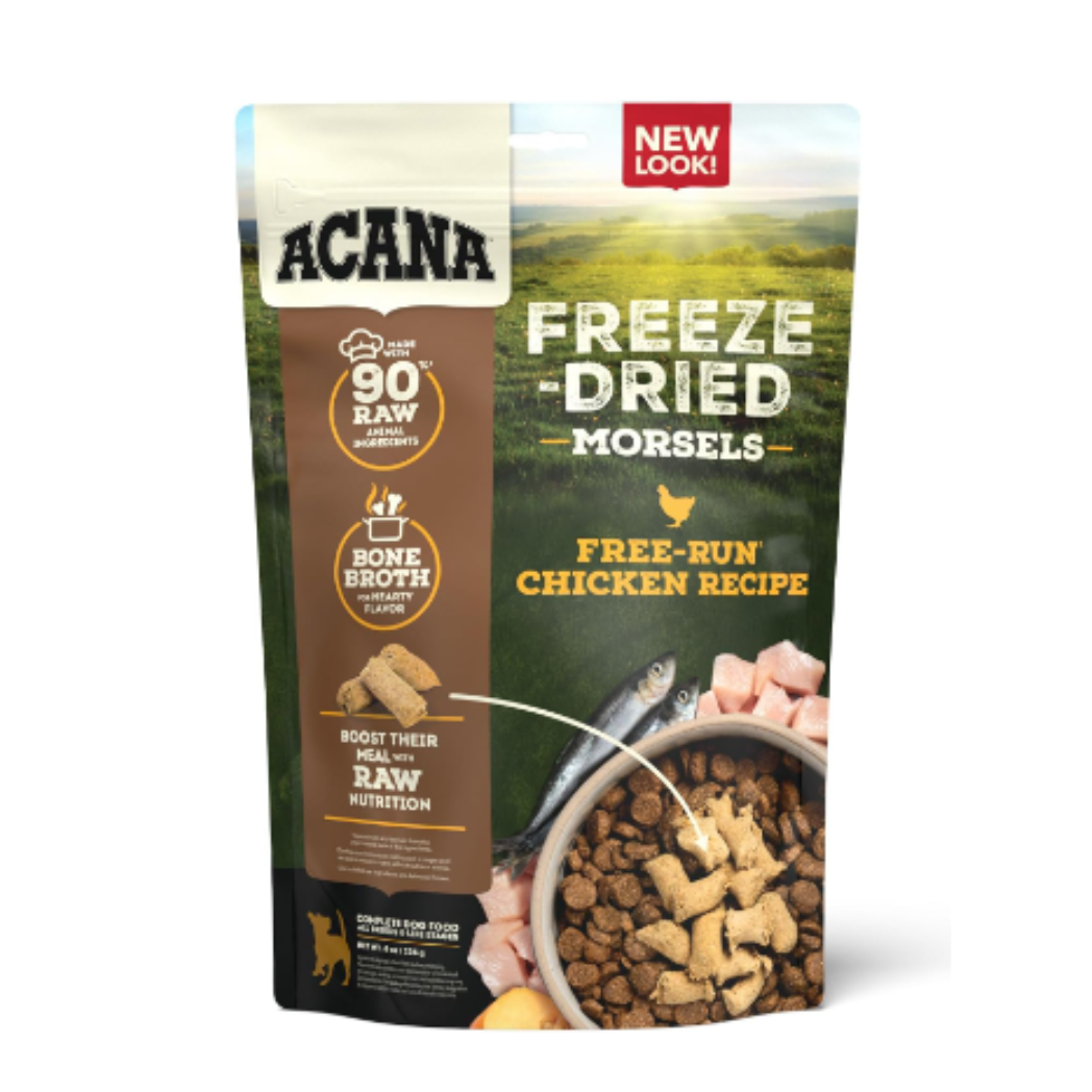 ACANA Freeze Dried Dog Food  Free-Run Chicken Poultry, 8oz