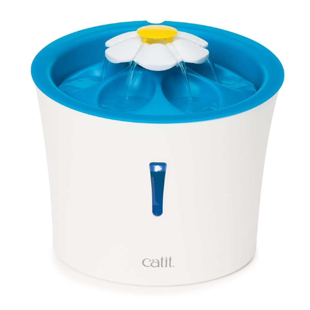 Catit LED Flower Fountain - Blue