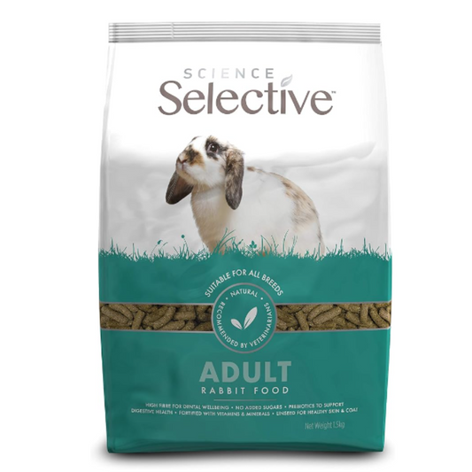 Science Selective Adult Rabbit Food - 1.5kg