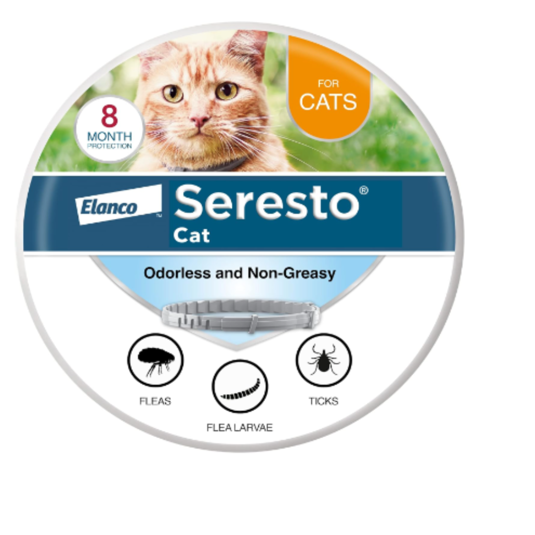 Seresto Cat Vet-Recommended Flea & Tick Treatment & Prevention Collar for Cats