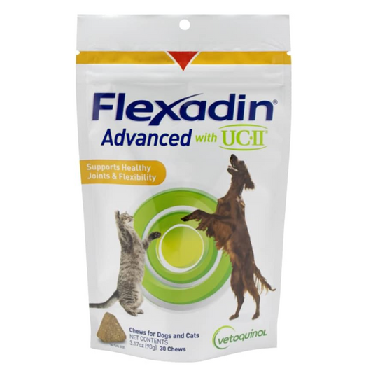 Vetoquinol Flexadin Advanced with UC-II - 30 Chews