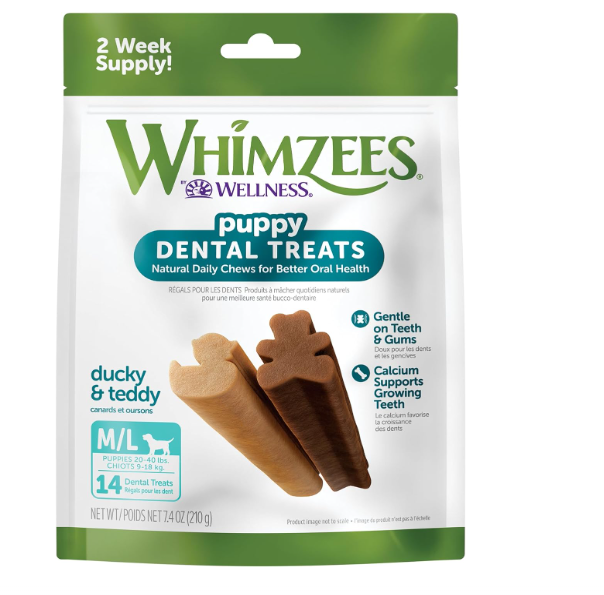 WHIMZEES PUPPY Treats  14 Dental treats (ML)