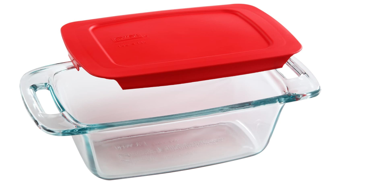 Pyrex Easy Grab 1.5 Qt. Rectangle Glass Baker