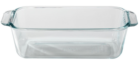 Pyrex 1.5-Quart Clear Basics Glass Loaf Pan